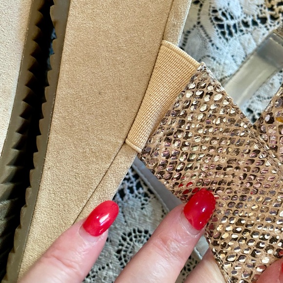 🔥Anne Klein Flex Snake Skin Wedge Sandal🔥 - Picture 6 of 15